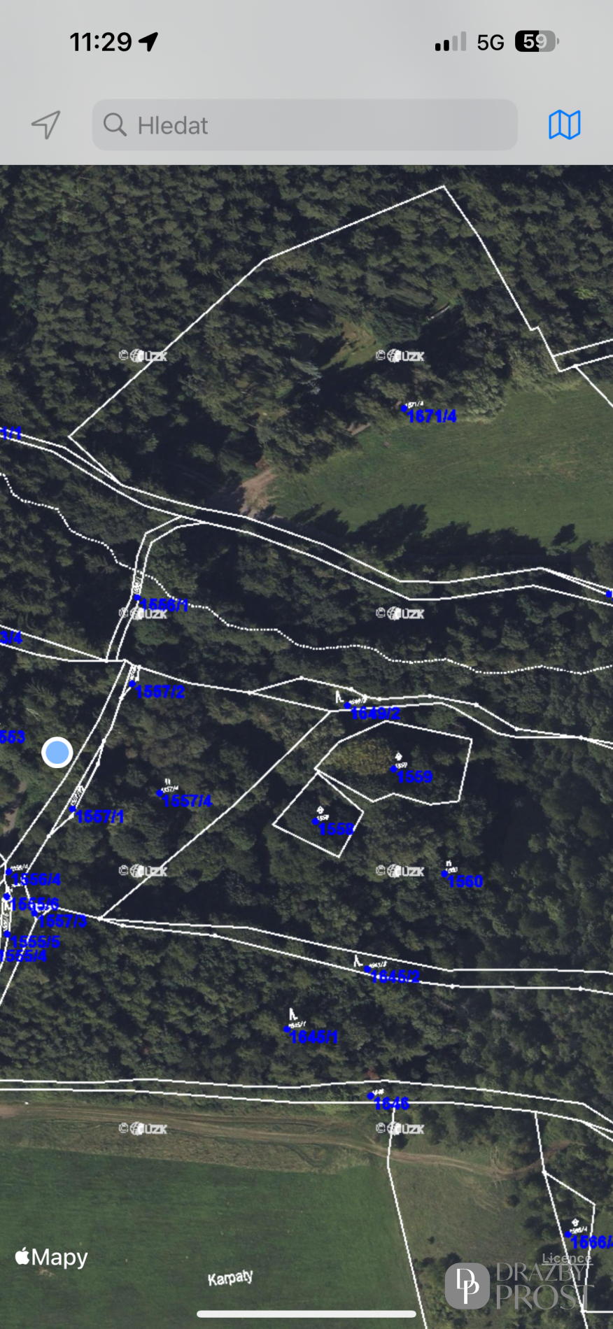 Podíl na pozemcích Klášterec nad Ohří, Klášterecká Jeseň